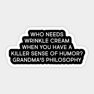 Grandma's Secret Sticker